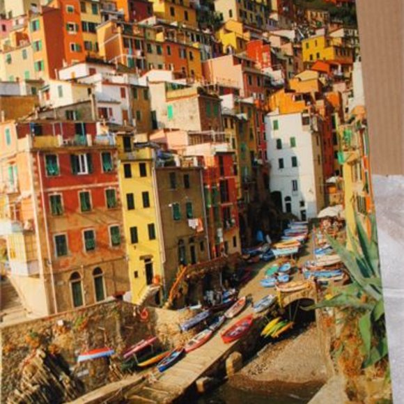 "Riomaggiore" Italy Photography Print Giclée Large Canvas, Signed & Numbered - Picture 4 of 10